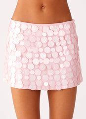 Movie Star Mini Skirt - Pink