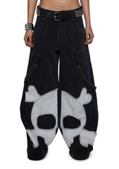 Ghostly Gauntlet Wide Leg Pants