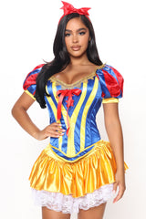 Deathly Apple Princess 3 Piece Costume Set - Multi Color