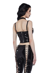 Have Mercy Lace Up Top
