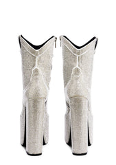 Western Treasures Platform Boots