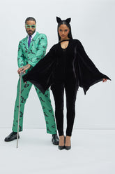 The Riddler 3 Piece Cosplay Suit - Green/combo