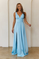 Luxe Like No Other Maxi Dress Blue