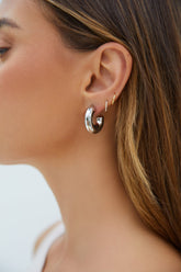 Moonlit Skies Earrings Silver