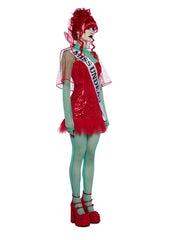 Miss Afterlife Receptionist Costume and Wig Set