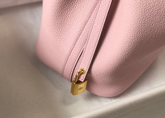 picotin lock 18 pink togo ghw