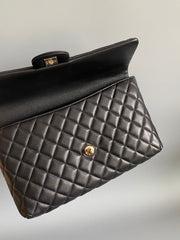 CC Handbag 28cm Black Lambskin