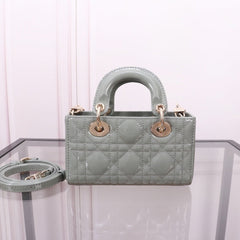 MICRO LADY D-JOY 16.5 ROCK GRAY LAMBSKIN