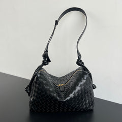 BV Loop Weekender 38cm Black Calfskin
