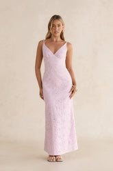 Louder Than Love Maxi Dress Lilac