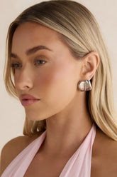 Stylish Vibes Earrings Silver