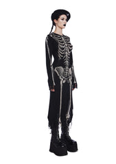 Bone Collector Knit Midi Dress