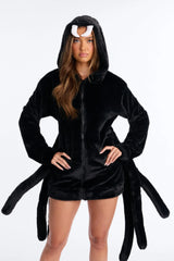 Snuggly Spider Halloween Costume - Black