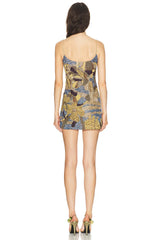 Bebe Dress In Wild Dahlia
