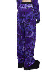 Bat Behavior Jogger Sweatpants - Purple