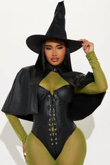 West Side Witch 4 Piece Costume Set - Black