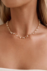 18k Gold Plated True Decisions Necklace Gold