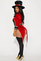 Ring Master Babe 2 Piece Costume Set - Multi Color