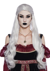 Faire Fables Renaissance Wig - White