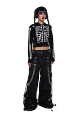 Mortuary Melody Zip-Up Hoodie