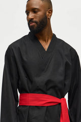 Samurai 3 Piece Costume - Black/Red