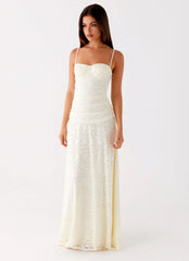 Elsa Maxi Dress - Ivory