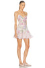 Charo Ruiz Ibiza Marlene Short Dress In Pink Botanic