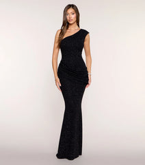 Damaris Glitter Mermaid Formal Dress