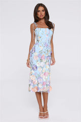 One Of One Midi Dress Blue