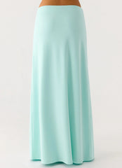 Ravi Maxi Skirt - Aqua