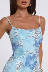 Girl Powerhouse Sequin Mini Dress Blue