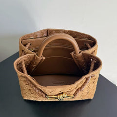 bv medium andiamo 25 brown suede
