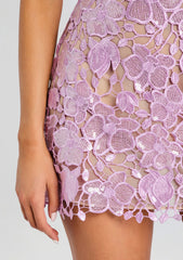Kamala Sequin Lace Dress