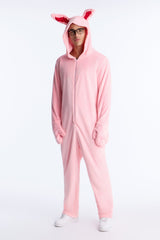 Triple Dog Dare Bunny 2 Piece Costume Set - Pink