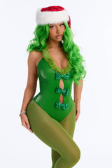 Mischief Delight 4 Piece Costume Set - Green