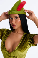 Naughty Neverland Hero 5 Piece Costume Set - Green