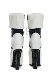 X Monster High Phantom Platform Boots