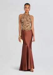 Evolet Embroidered Dress