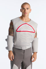 Shark Attack 4 Piece Costume Set - Grey