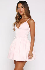 Forever Radiant Mini Dress Pink
