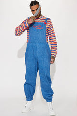 Child's Play 3 Piece Costume Set - Blue/combo