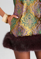 Sulvie Brocade Dress