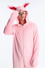 Triple Dog Dare Bunny 2 Piece Costume Set - Pink
