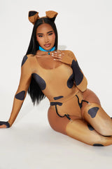 Mystery Solving Doggy 5 Piece Costume Set - Brown