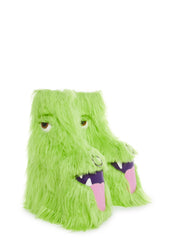 Kooky Monster Platform Boots - Green