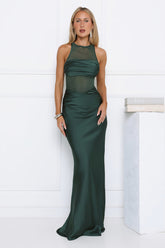 Captivating Smile Maxi Dress Green