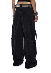 Ghostly Gauntlet Wide Leg Pants