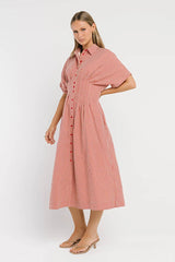 Collins Maxi Dress in Red