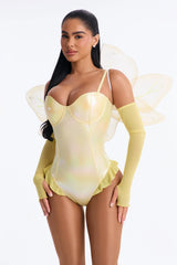 Blooming Beauty 4 Piece Costume Set - Yellow