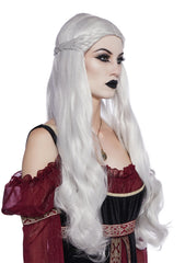 Faire Fables Renaissance Wig - White